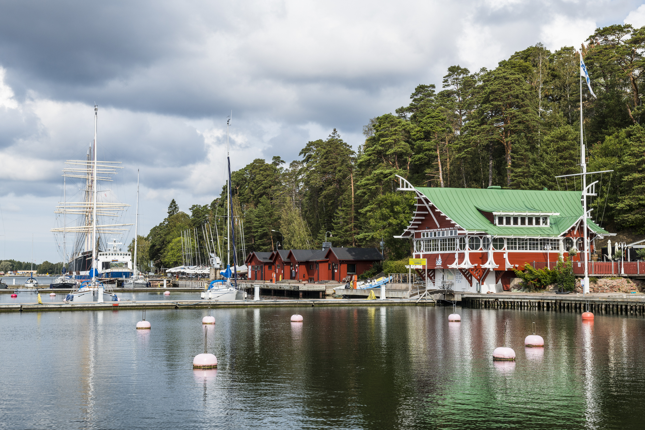 Havnen i Mariehamn, Åland