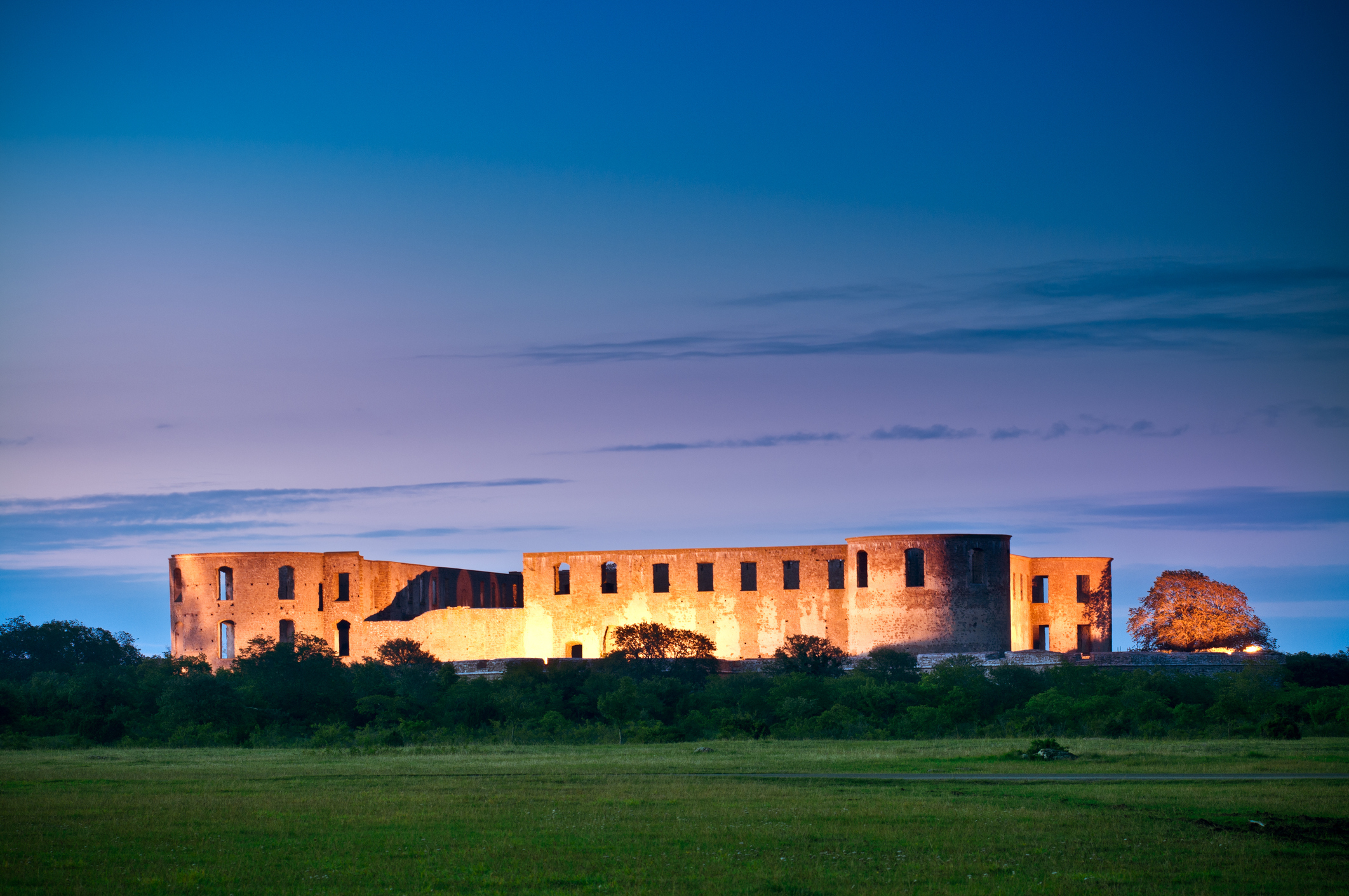 Borgholm slott på Øland