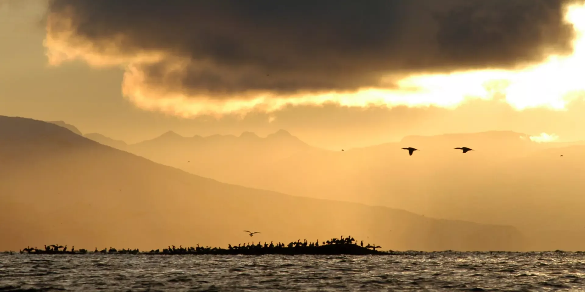Du kan oppleve det spesielle lyset i vinterhalvåret. Korte dager gjør opplevelsene bare mer intense. Foto: Trond J. Hansen, Båtens Verden