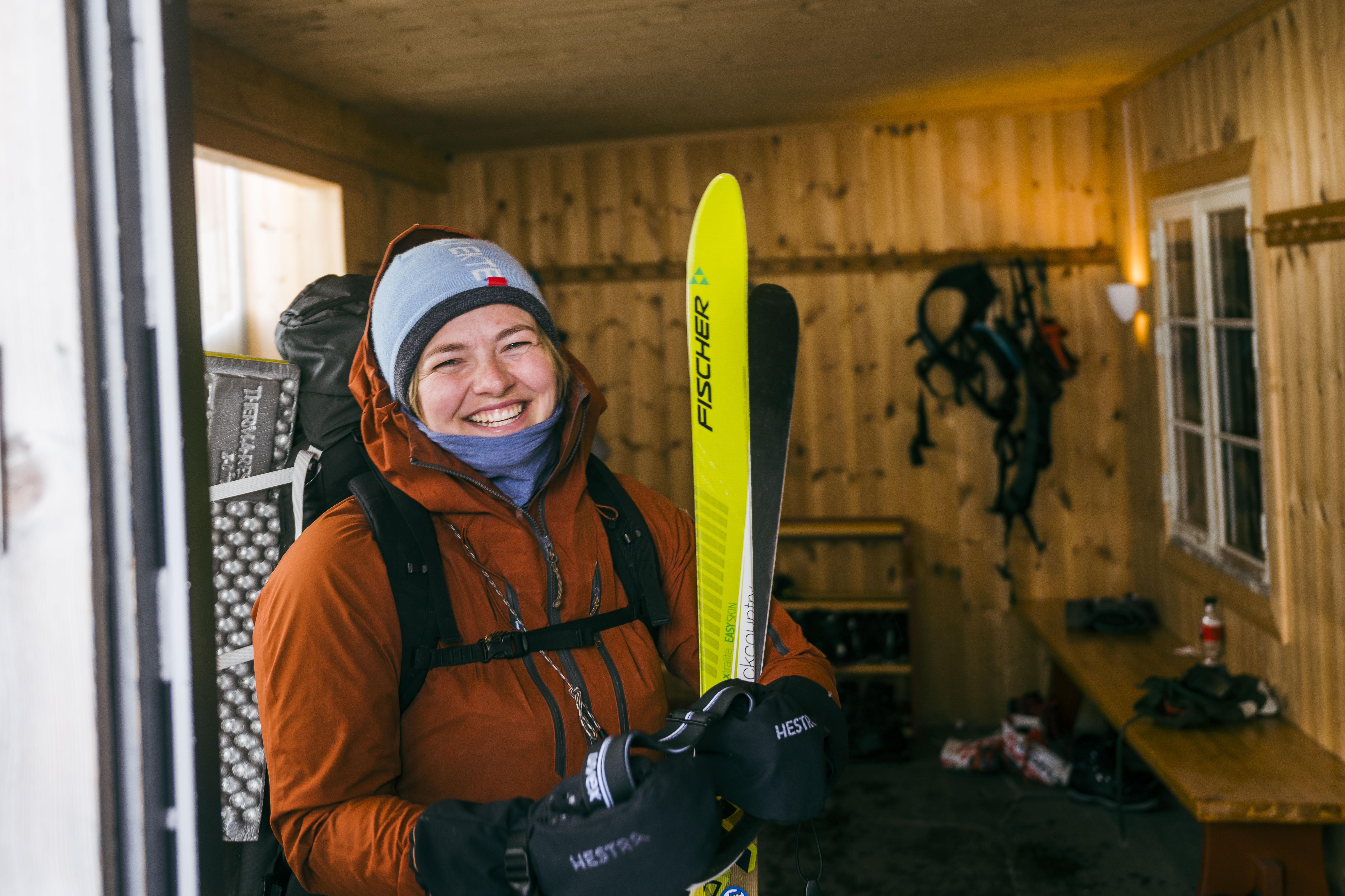 Anna Nes er leder i DNT ung nasjonalt - og elsker å være på tur! :-) Foto: Marius Dalseg