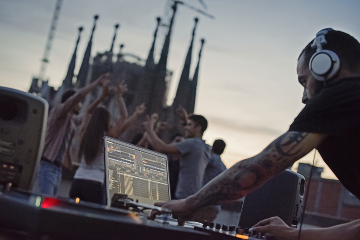 Høy partystemning i Barcelona - 
Foto: Getty Images