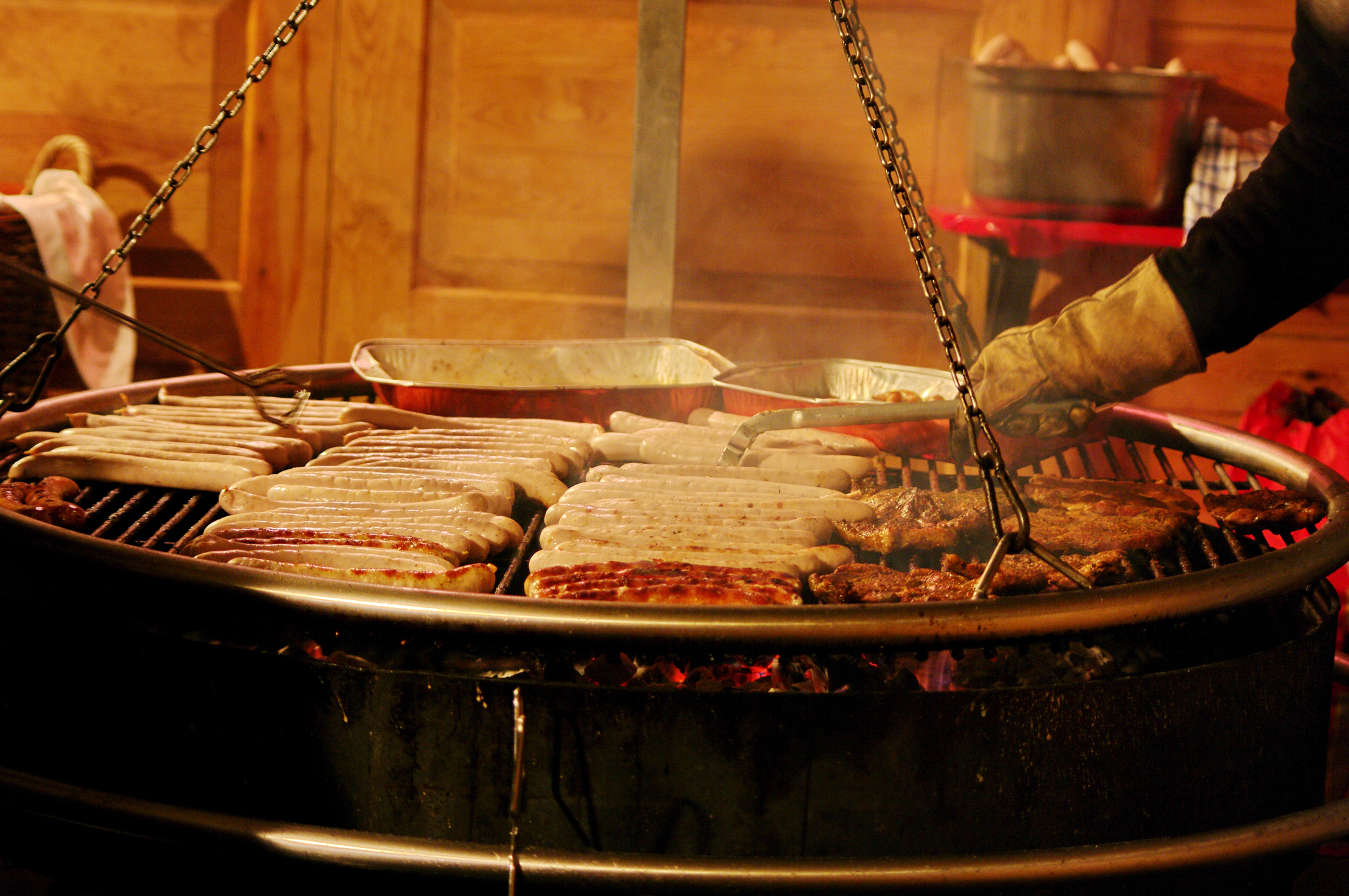 Fotball og bratwürst hører med i Berlin