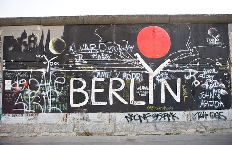 Bilde av gatekunsk i Berlin