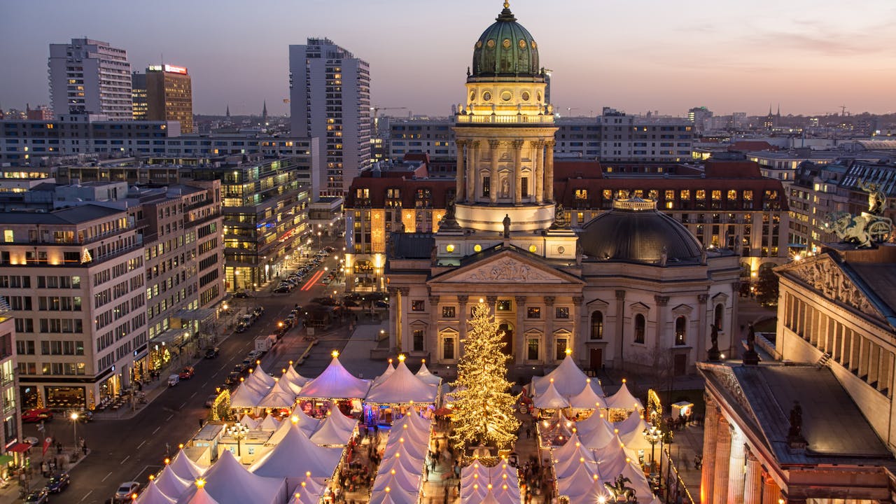 Opplev julemarkedene i Berlin