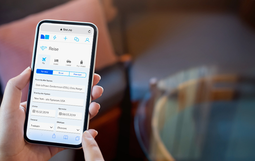Slik fungerer FINN reise
