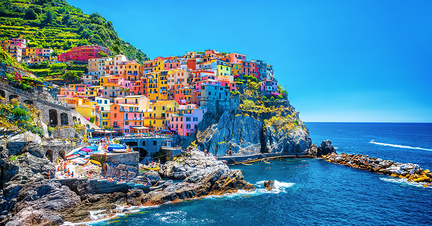 Idylliske Cinque Terre i Italia -
Foto: Shutterstock
