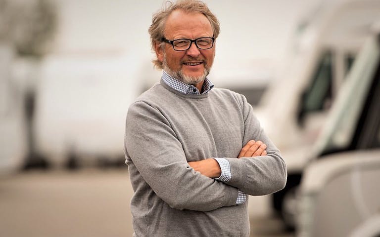 Geir Holm, generalsekretær i Norges Caravanbransjeforbund (NCB)