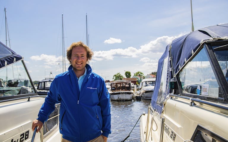 Vetle Børresen, ansvarlig redaktør i Båtens Verden