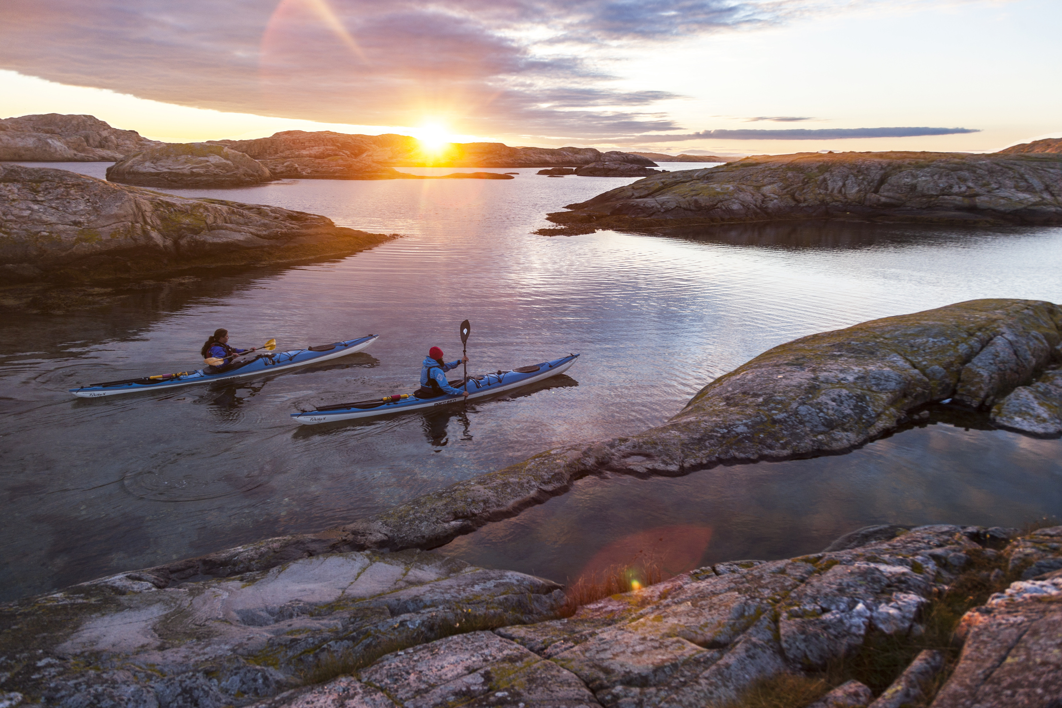 Padling i skjærgården, Fjällbacka
