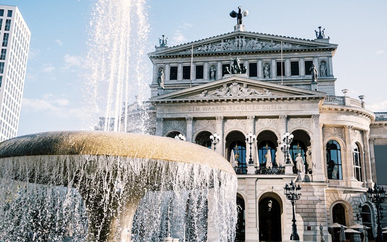 Bilde av Alte Oper - det gamle operahuset i Frankfurt