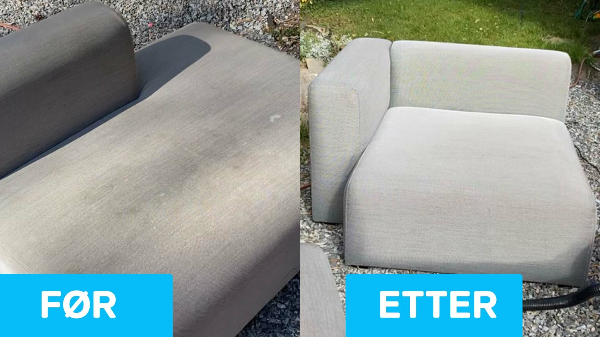 FINN.no Slik renser du sofaen din