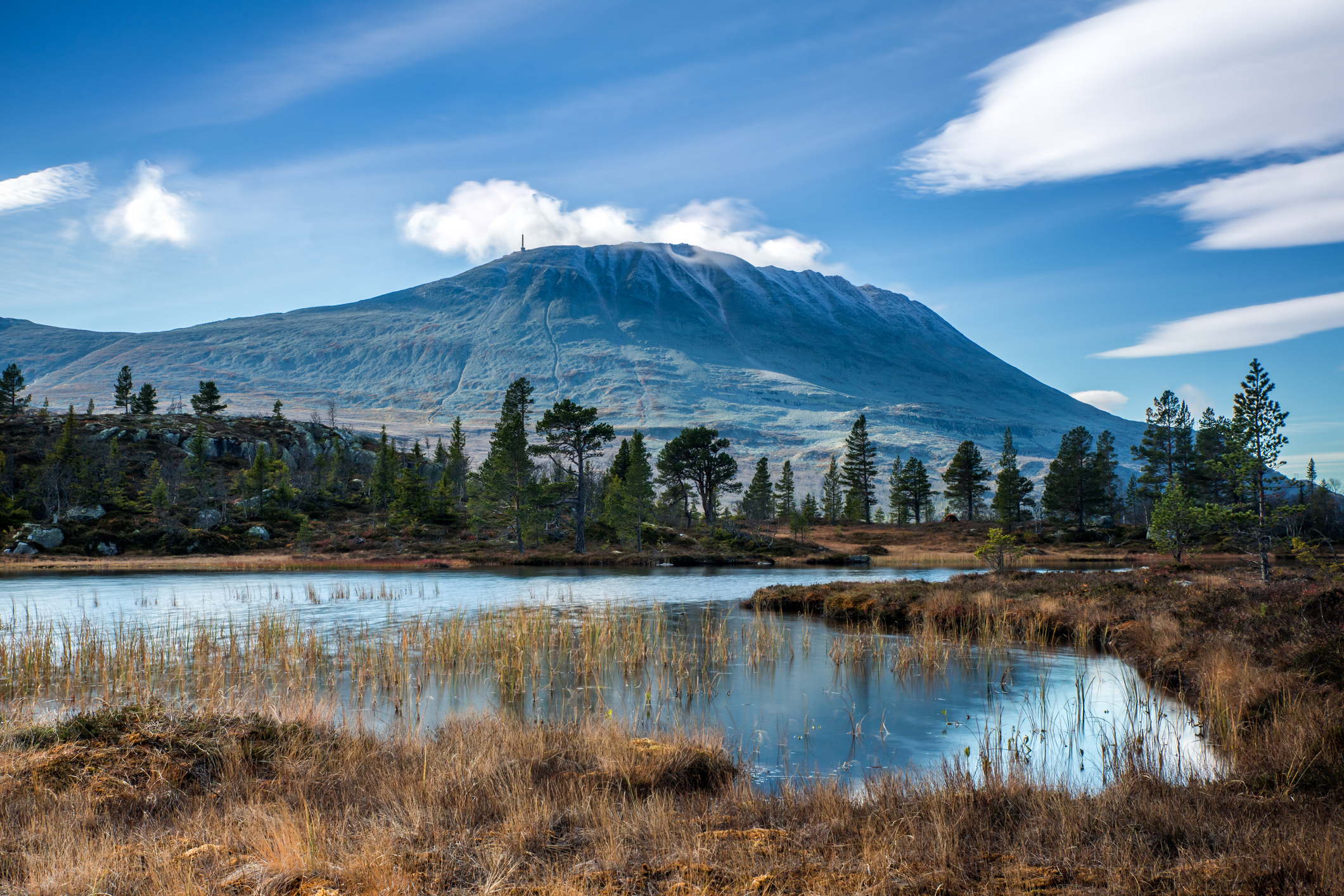 Gaustatoppen - Telemarks høyeste fjell på 1883 moh - Foto: Getty Images