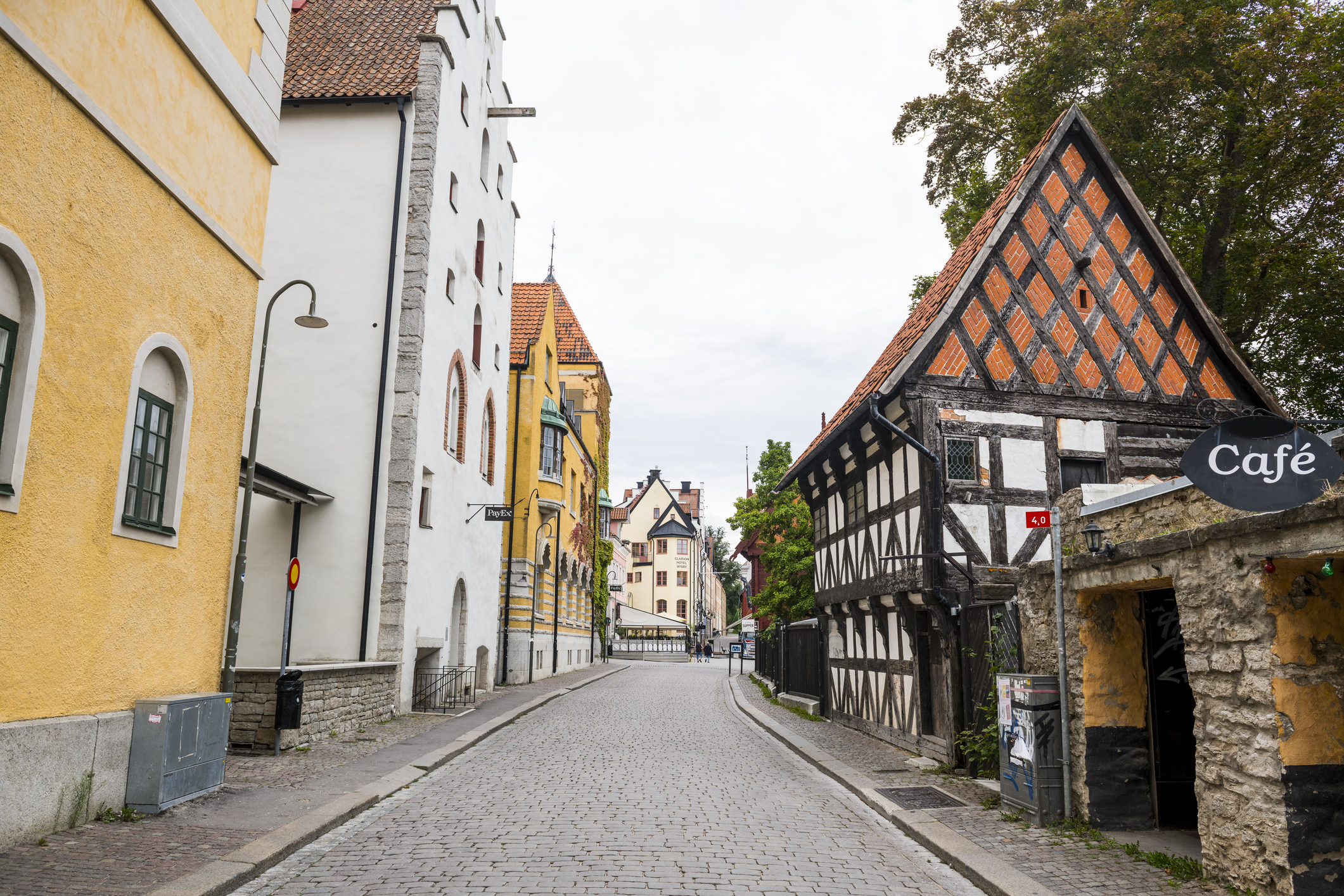 Gatebilde i Visby på Gotland - Foto: Getty Images