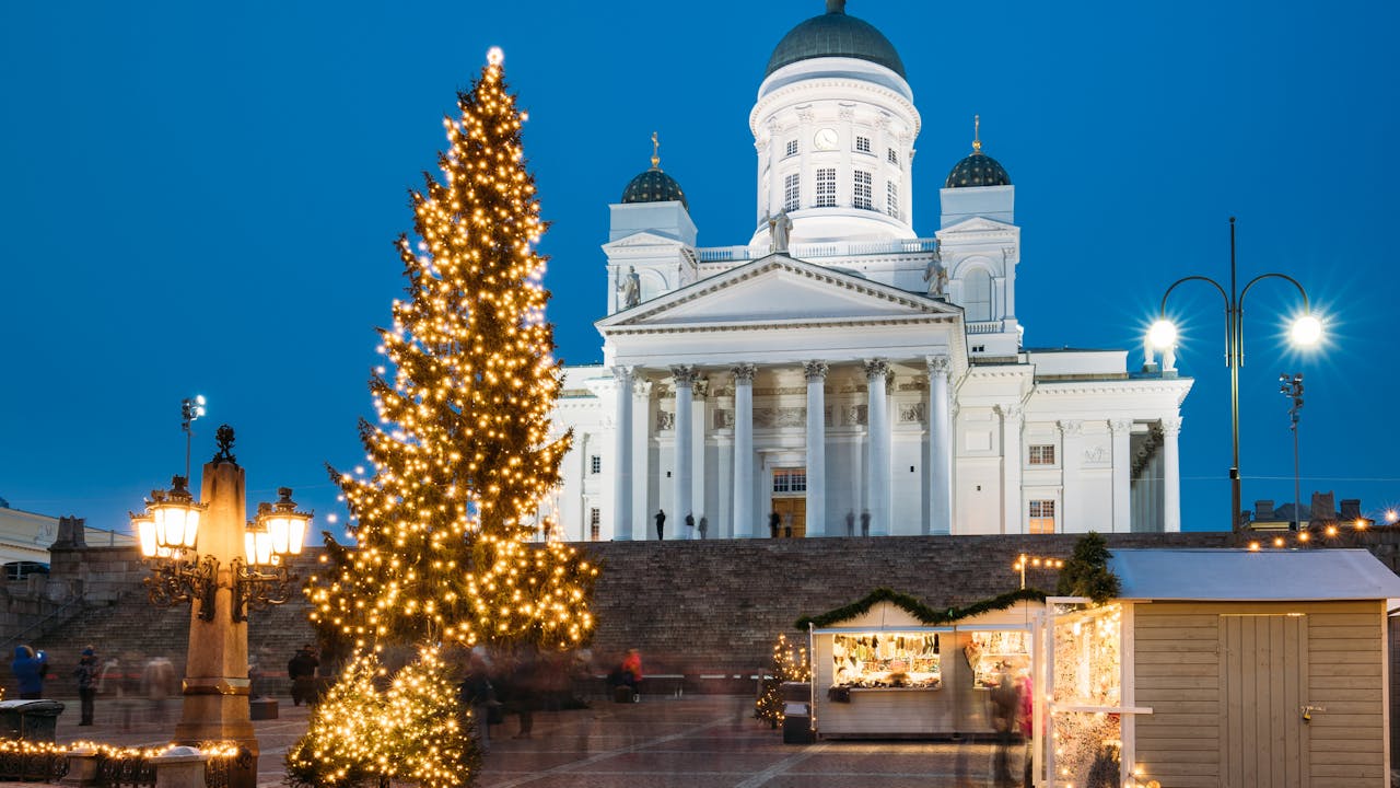 Opplev julemarkedene i Helsinki - julenissens hjemland