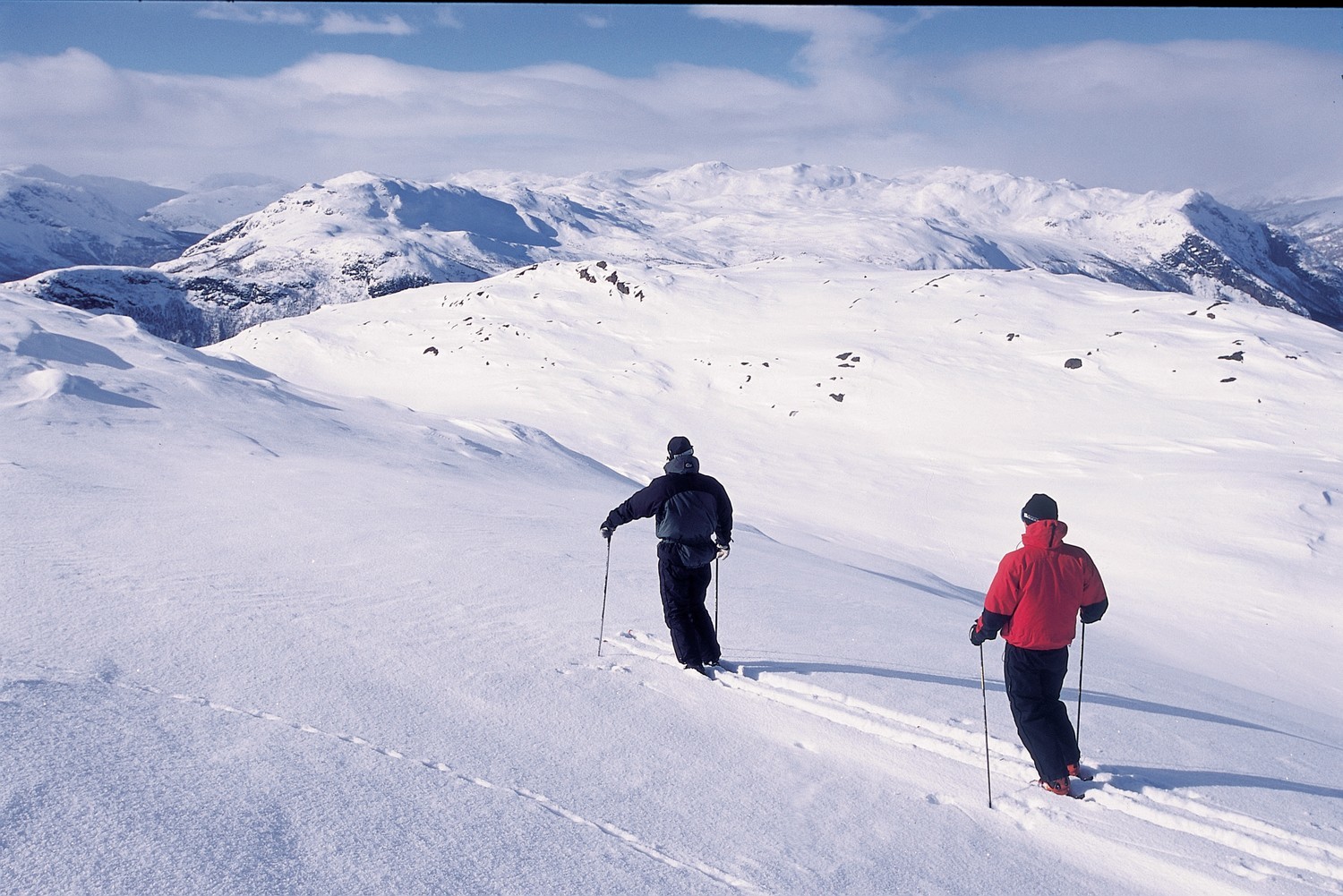 På langrenn i Hemsedal -
Foto: Terje Rakke/Nordic life - Visitnorway.com