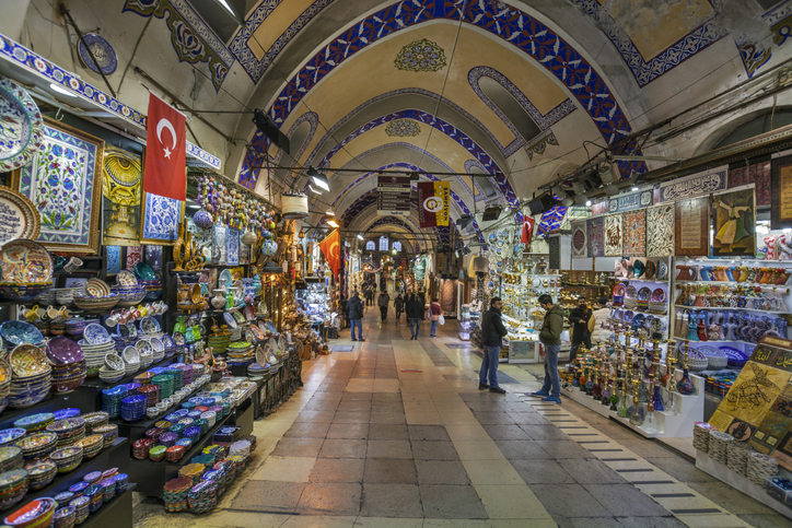The grand bazaar i Istanbul i Tyrkia - Foto: Getty Images