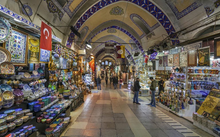 The grand bazaar i Istanbul i Tyrkia - Foto: Getty Images