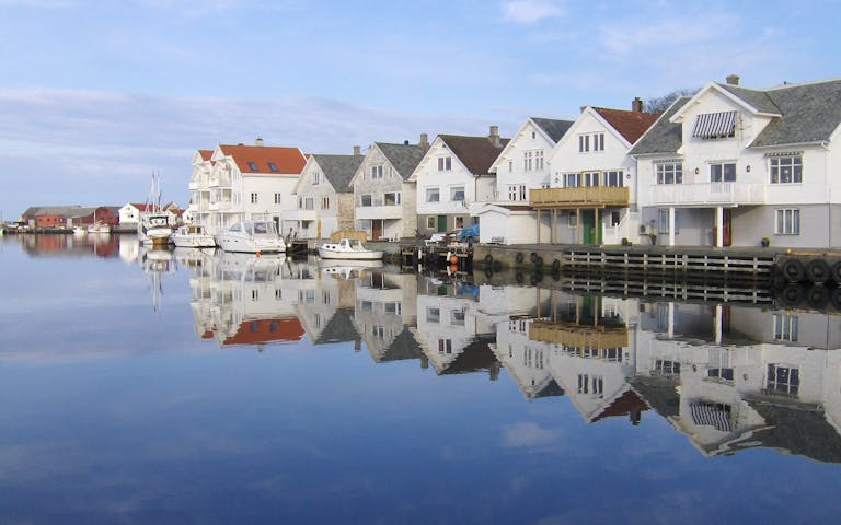Åkrehamn på Karmøy i Rogaland