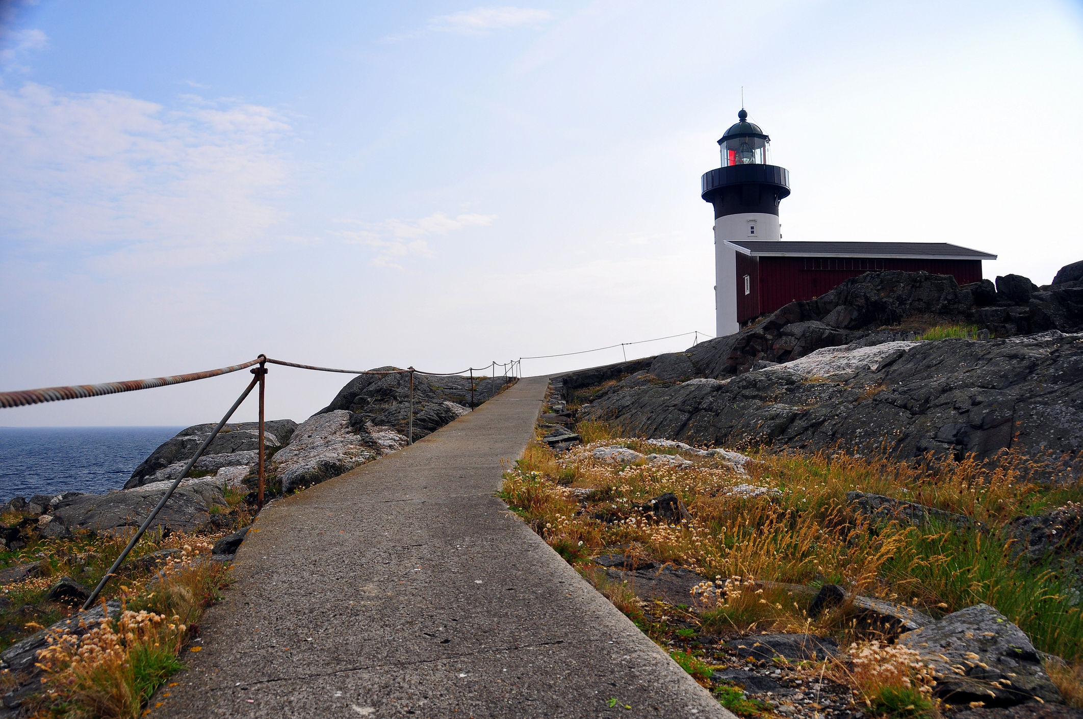 Bilde av Ursholmen fyr på Koster