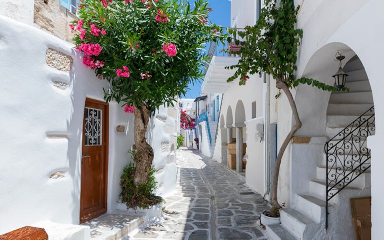 Gatebilde fra Paros, Kykladene i Hellas
Foto: Getty Images