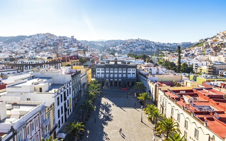 Utsikt over Las Palmas og Plaza de Santa Ana - Foto: Getty Images