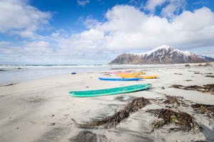 Eldorado for surfere i Lofoten