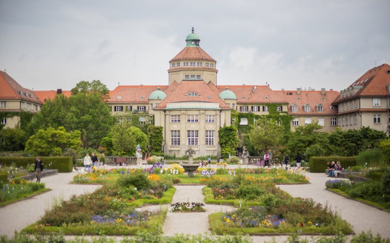 Bilde av botanisk hage i München