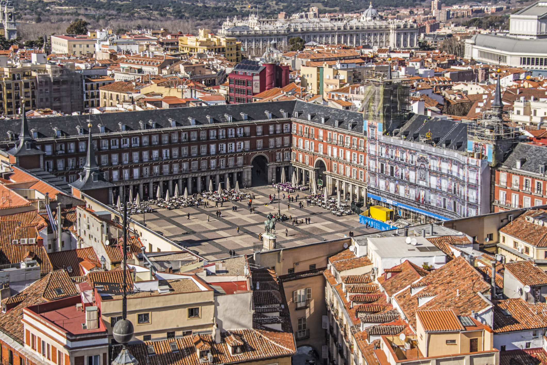 Bilde av Plaza Mayor i Madrid