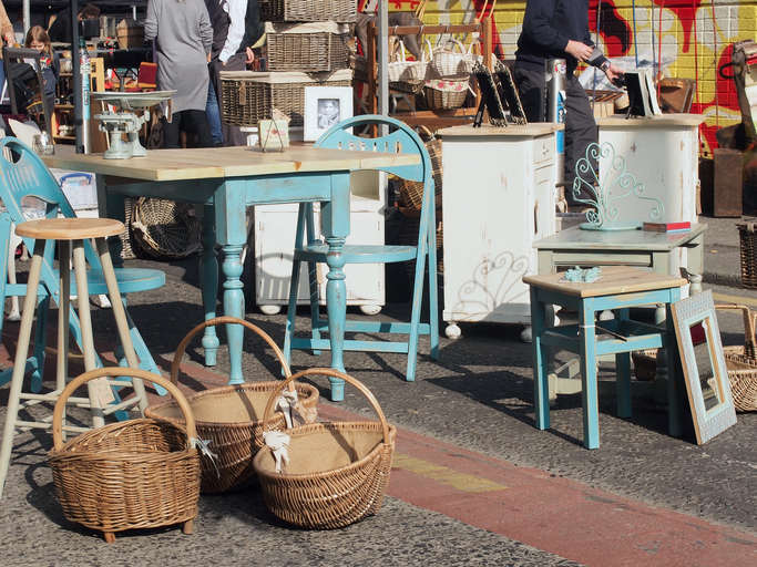 Flea market nord i Manchester by