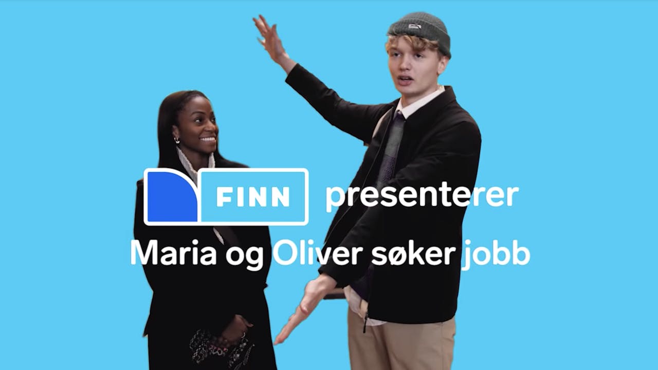 Maria og Oliver søker jobb for første gang
