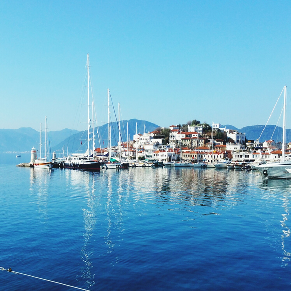 Båthavna i Marmaris