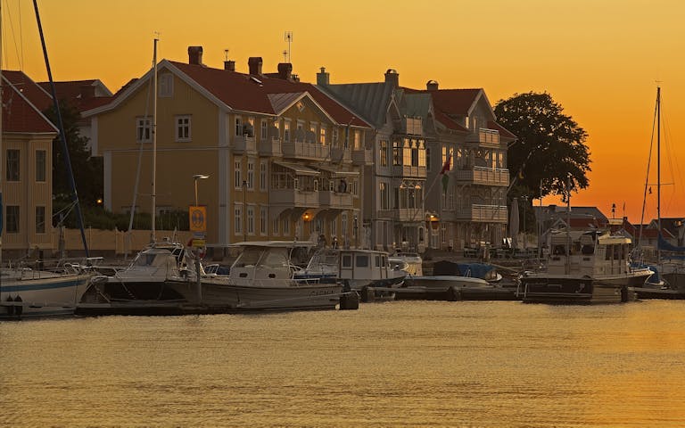 Kveldsstemning i Marstrand
