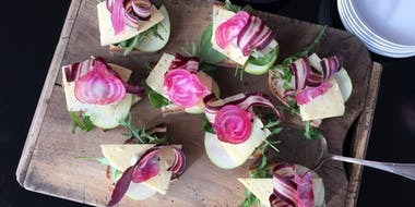 Ost og rødbetsmørbrød, Gøteborg