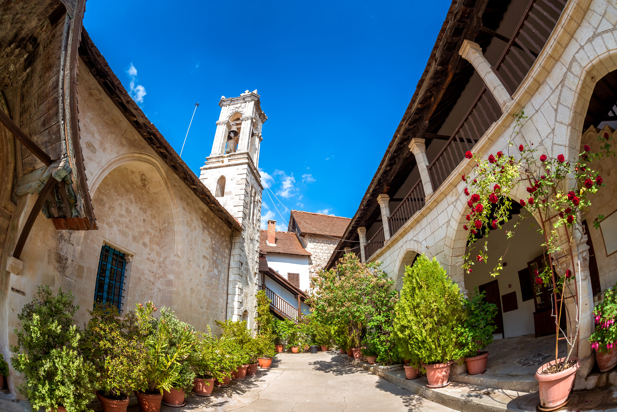 Kypros gatebilde fra Paphos området