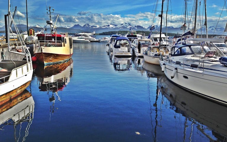 Båthavnen i Molde