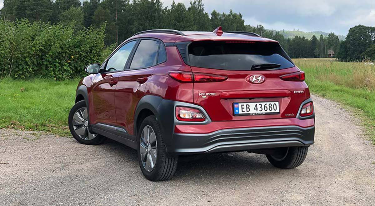 Bilde av baksiden av bil