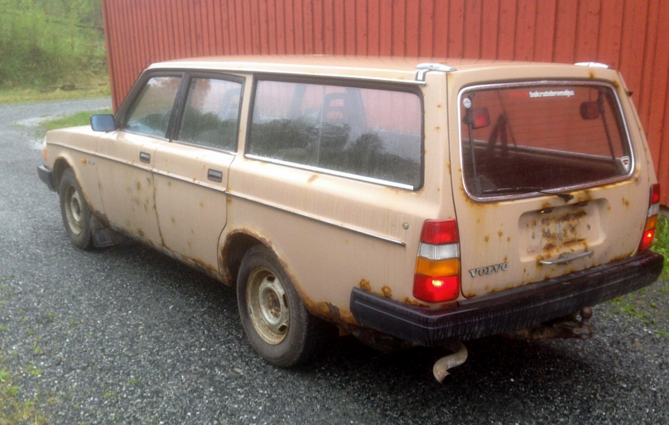 En rusten Volvo