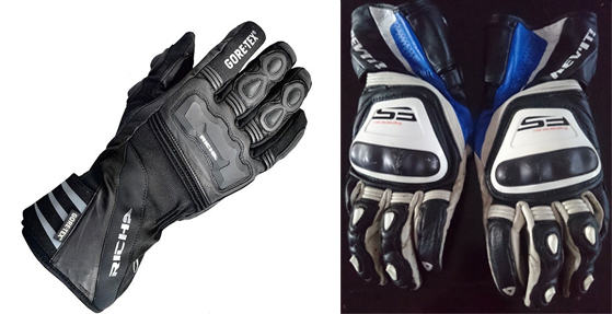 Hansker til motorsykkel