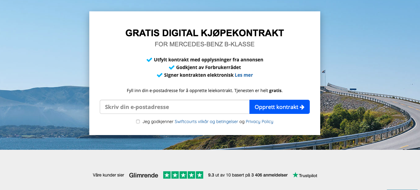 digital kjøpekontrakt