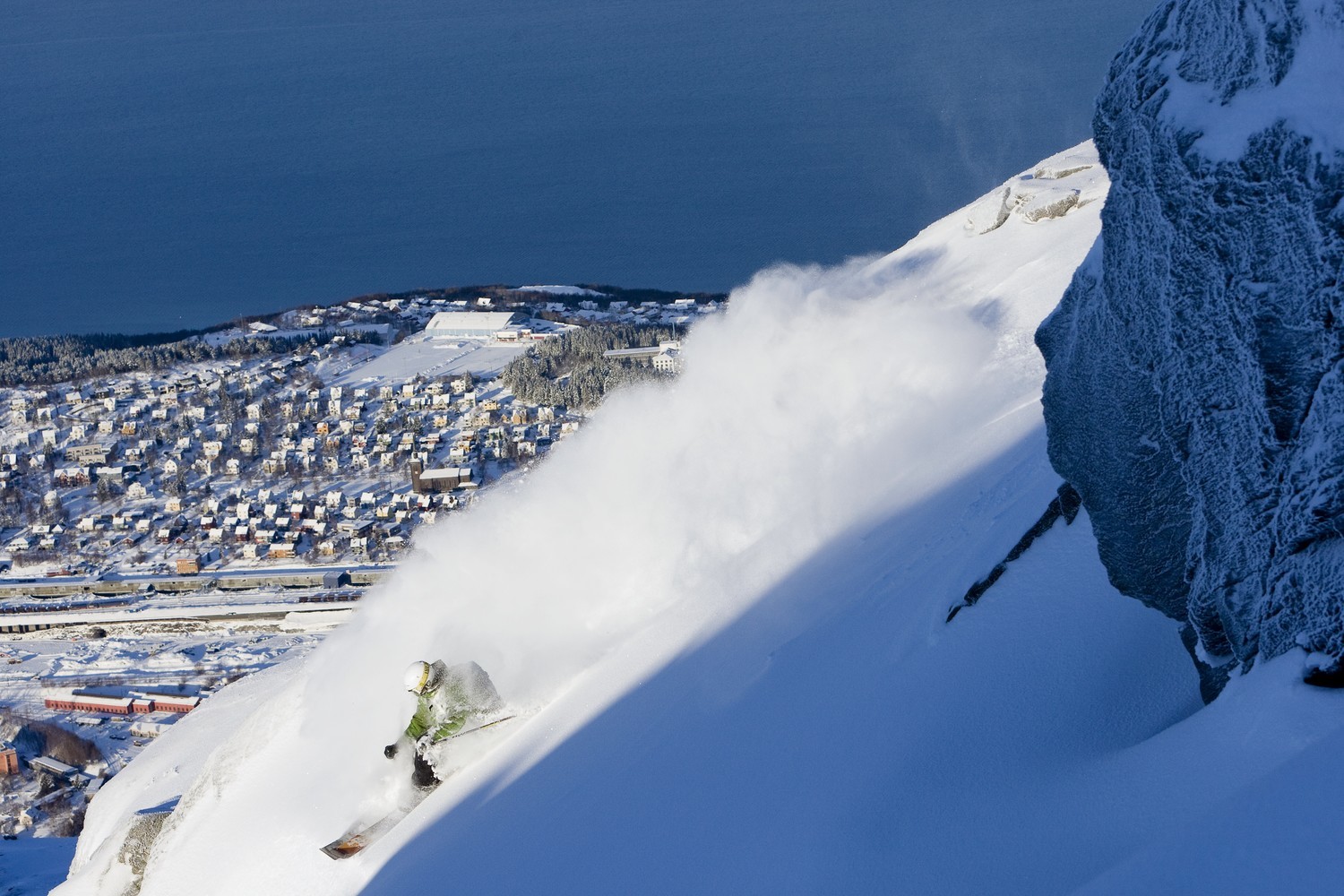 Skikjøring i Narvik