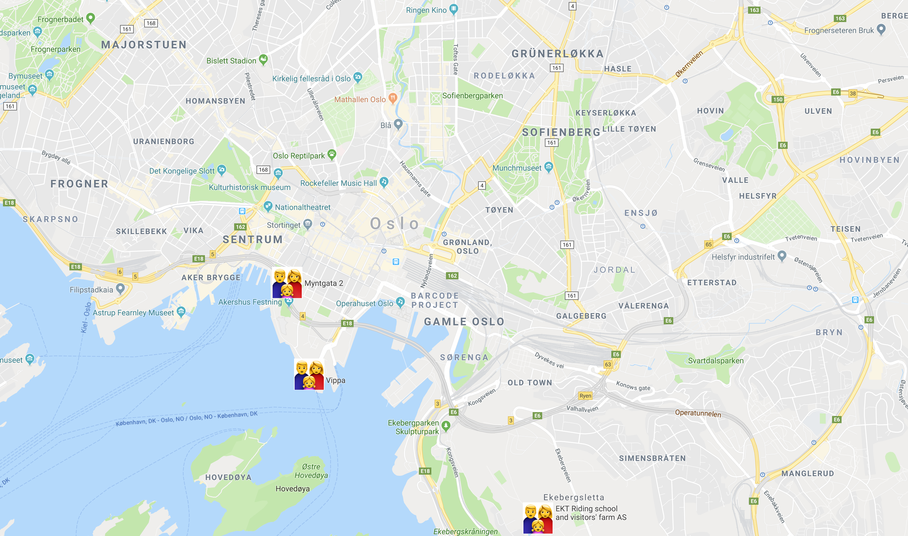 Fra Ekeberg til Myntgata og Vippa -
Foto: Sara-Louise Mahgoub