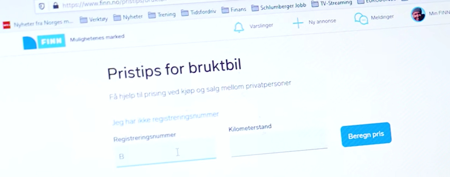 Sjekk hva bilen din er verdt!