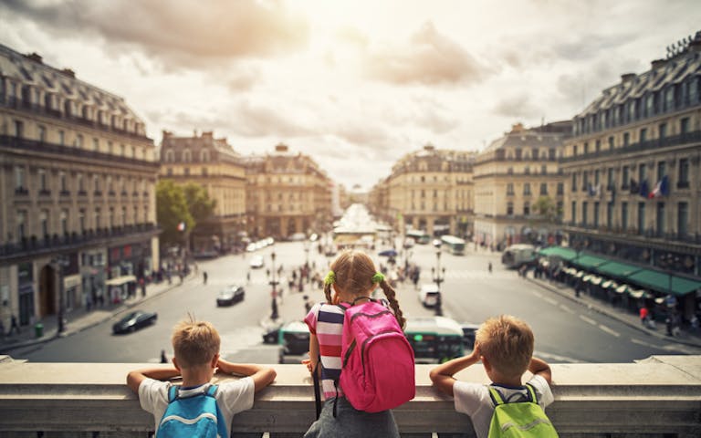 Bilde av storbyferie med barn i Paris