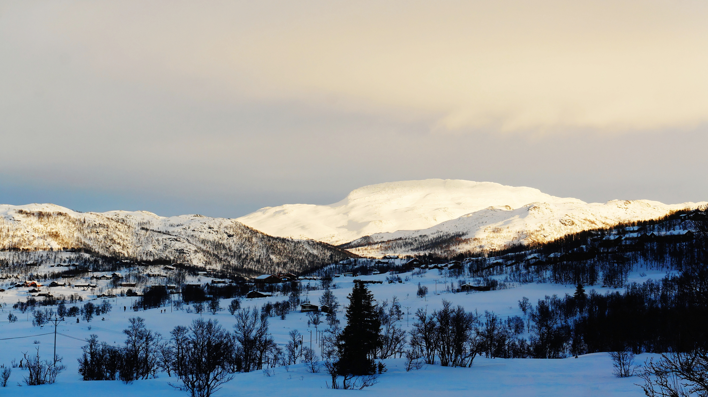 Vinterlandskap på Rauland i Telemark -
Foto: Getty Images