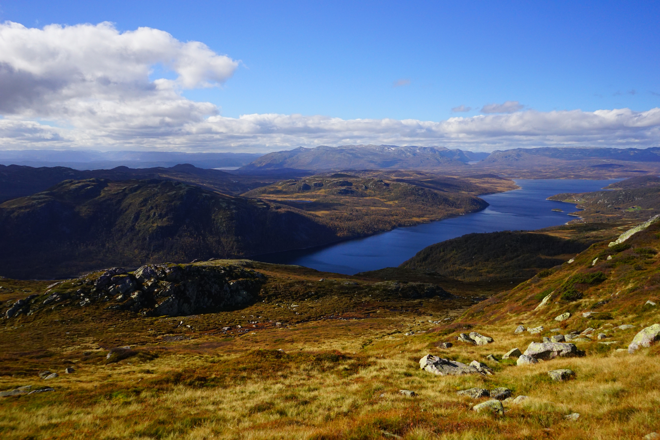 Utsikt over Møsvatn i Rauland, Telemark -
Foto: Getty Images