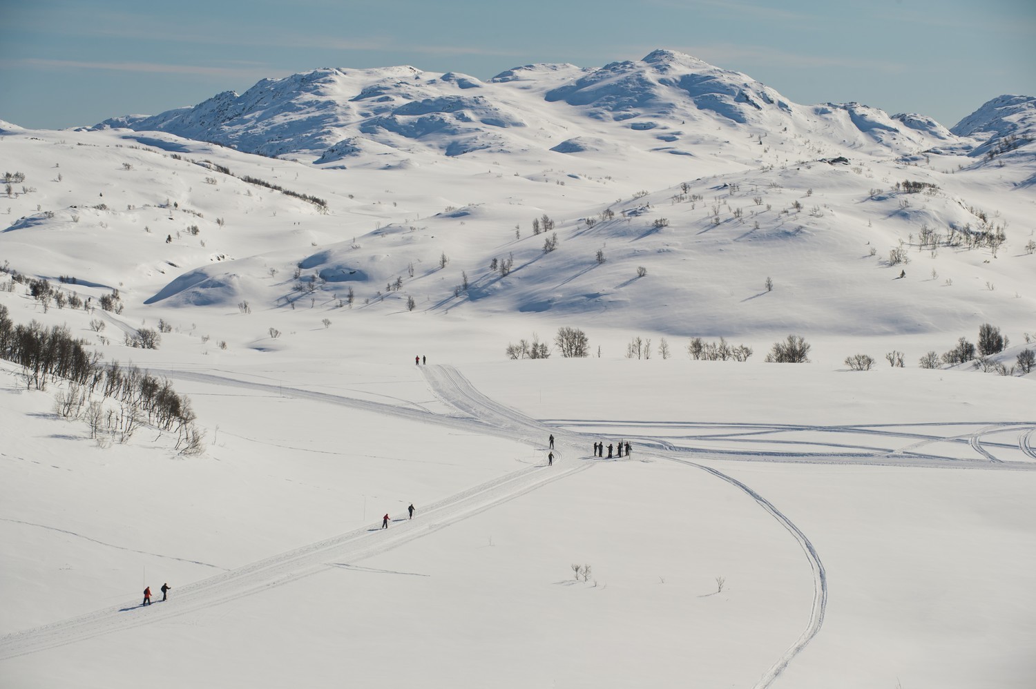 Vinteridyll på Rauland i Telemark -
Foto: CH - Visitnorway.com