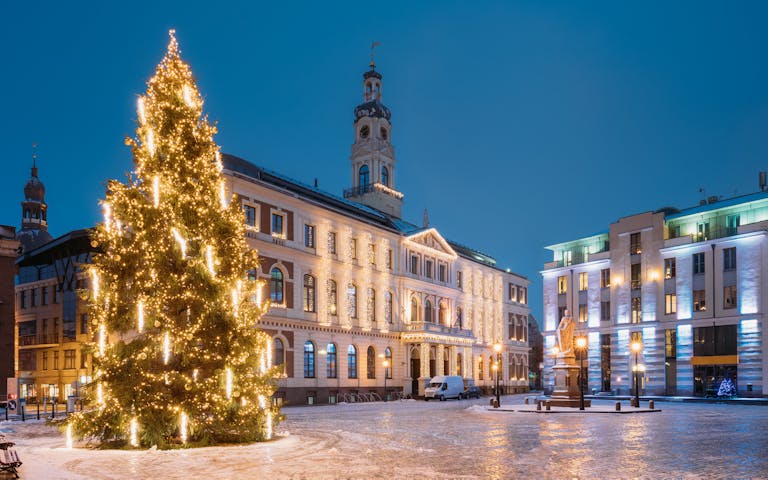 Opplev det flotte julemarkedet i Riga