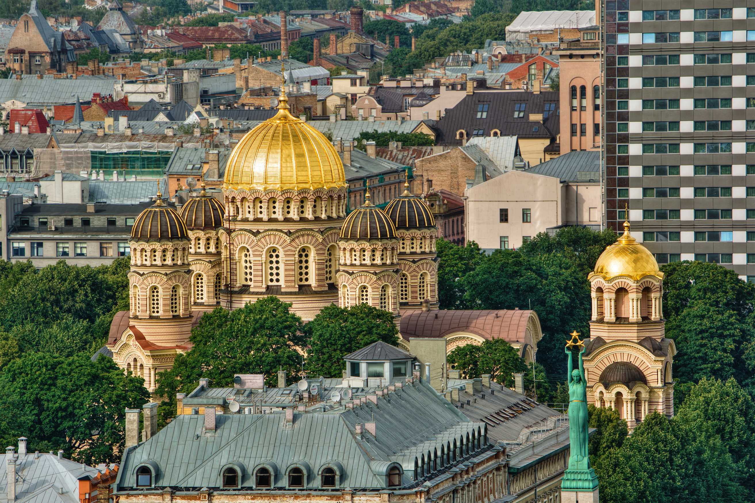 Bilde av katedralen i Riga