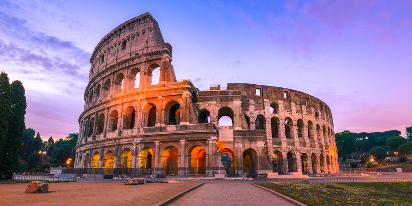 Bilde av amfiteateret Colosseum i Roma