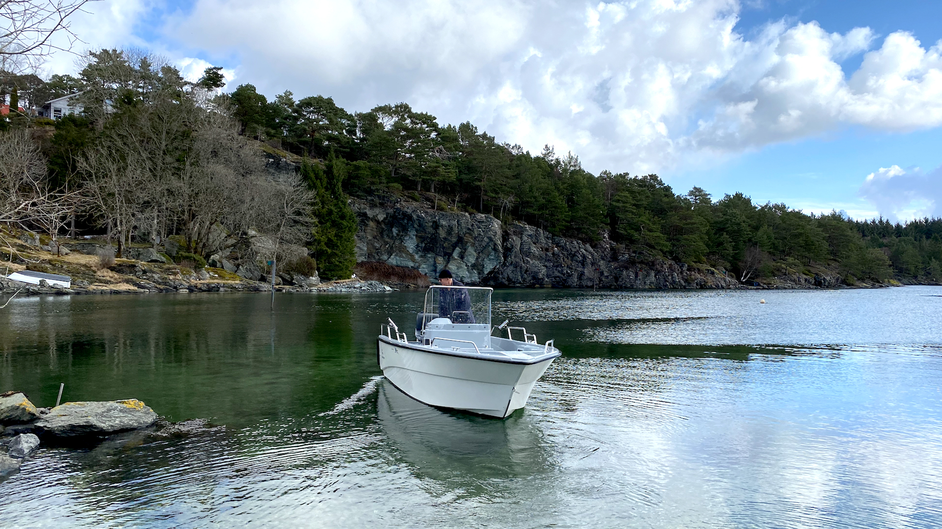 Få båten trygt på vannet